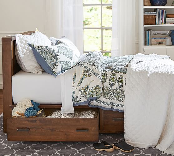Sumatra Storage Bed Pottery Barn