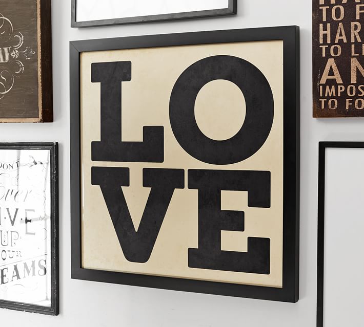 Love Framed Print