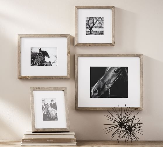 Wood Gallery Single Opening Frames Pottery Barn