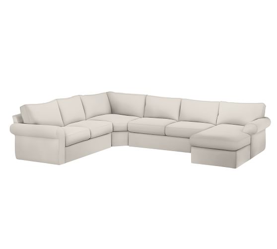 Pearce Sectional Slipcovers Pottery Barn