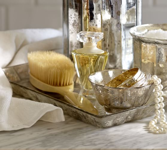 Mercury Glass Tray