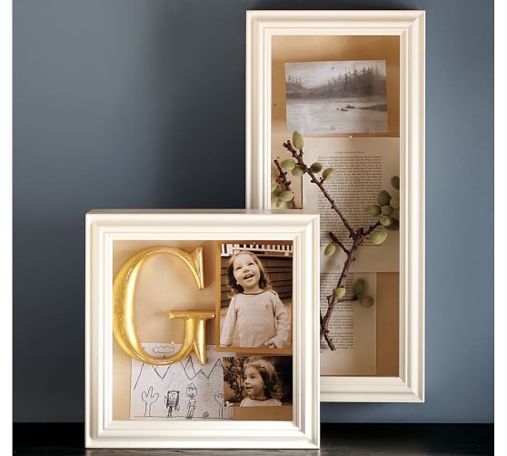 Shadowbox, Square, White