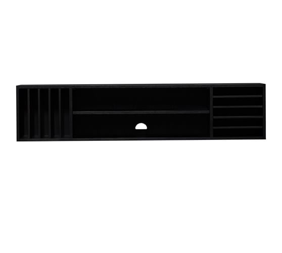 Printer's Letter File Hutch, Artisanal Black stain