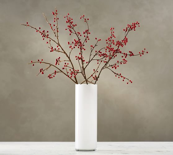 Faux Red Berry Branch Pottery Barn