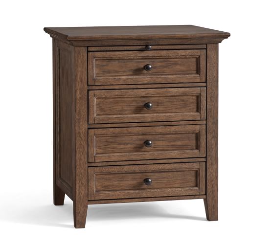 Hudson 4Drawer Bedside Table Pottery Barn