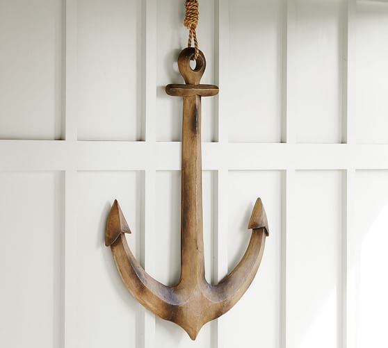 Wooden Anchor Wall Art Pottery Barn