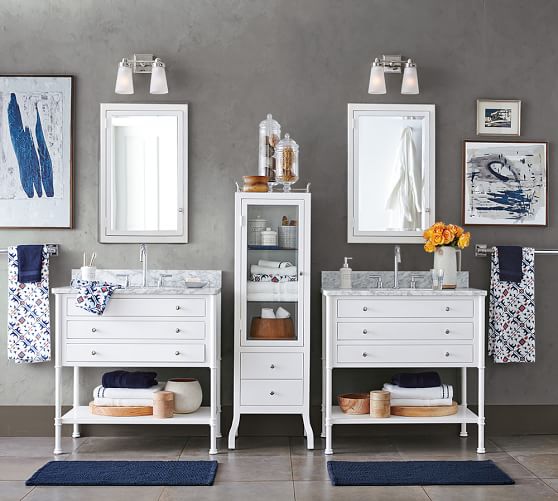 Clermont Recessed Medicine Cabinet | Pottery Barn