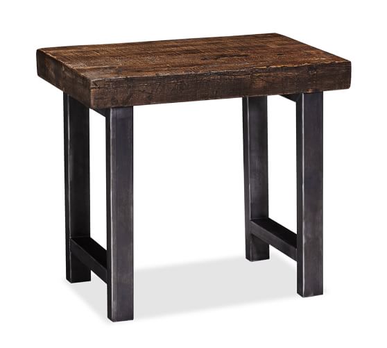 Side Table griffin reclaimed wood side table | pottery barn Side Table griffin reclaimed wood side table | pottery barn
