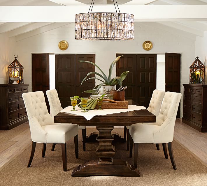 Banks Extending Dining Table Pottery Barn