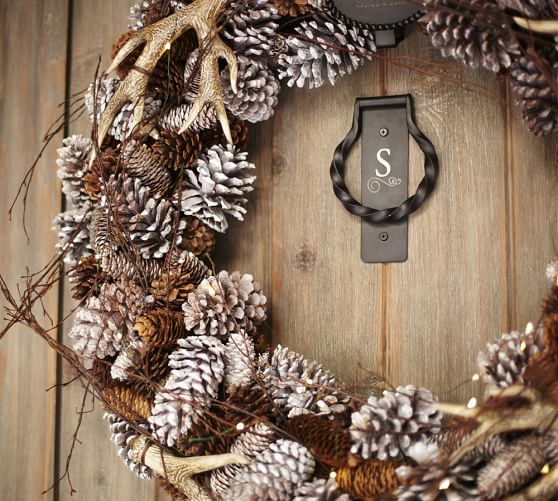Faux Antler Wreath Pottery Barn