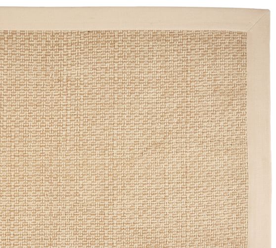 Chenille Jute Basketweave Rug - Natural Pottery Barn Alternate View; Alternate View - Chenille Jute Basketweave Rug - Natural Pottery Barn