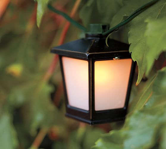 Malta Mini Lantern String Lights Pottery Barn