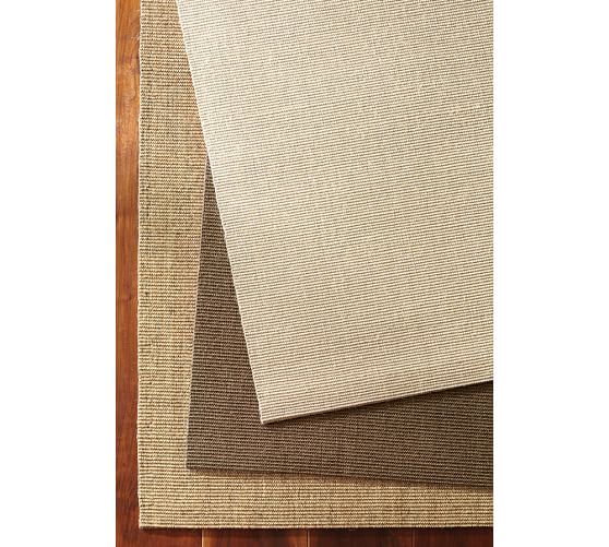 Solid Sisal Rug Linen Pottery Barn Alternate View