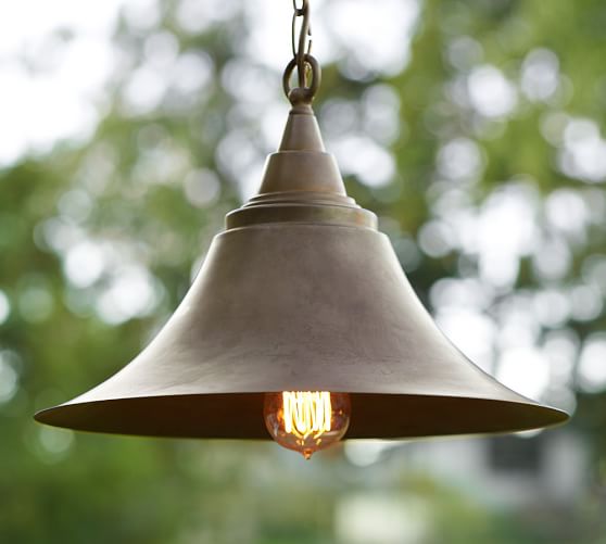 Barnard Indoor/Outdoor Pendant Pottery Barn