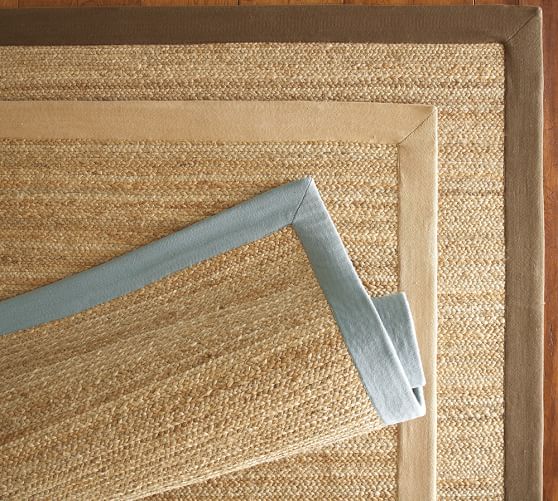ColorBound FlatBraided Jute Rug Straw Pottery Barn