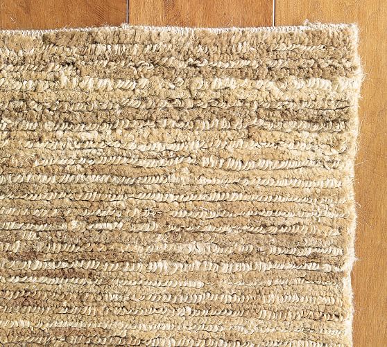 Cut Pile Jute Rug Pottery Barn