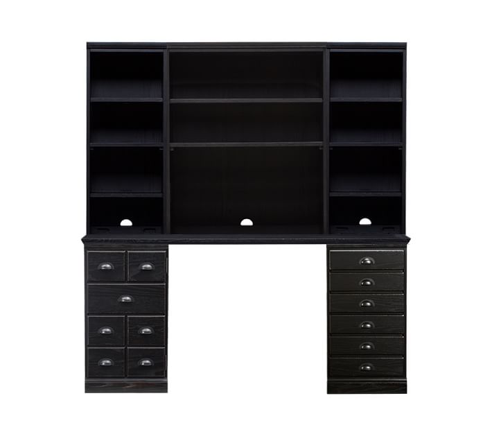 printer's small office suite, black | pottery barn printer's small office suite, black | pottery barn