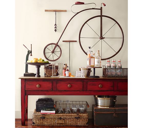 Red Console Table harper console table | pottery barn Red Console Table harper console table | pottery barn