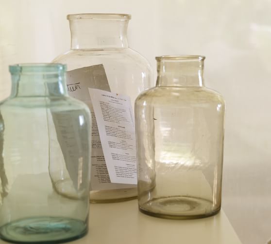 PB Found Glass Pickling Jar Pottery Barn