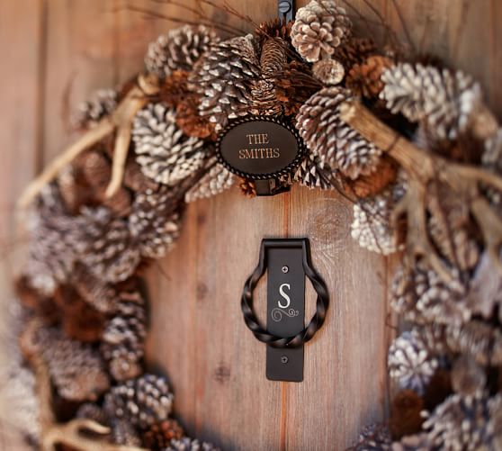 Faux Antler Wreath Pottery Barn