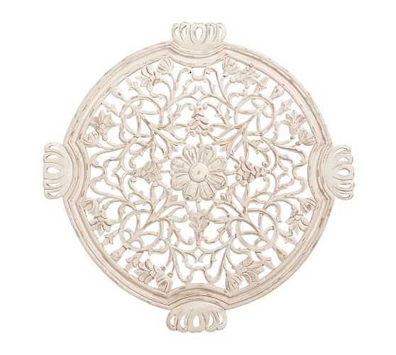 Floral Wall Medallion Pottery Barn
