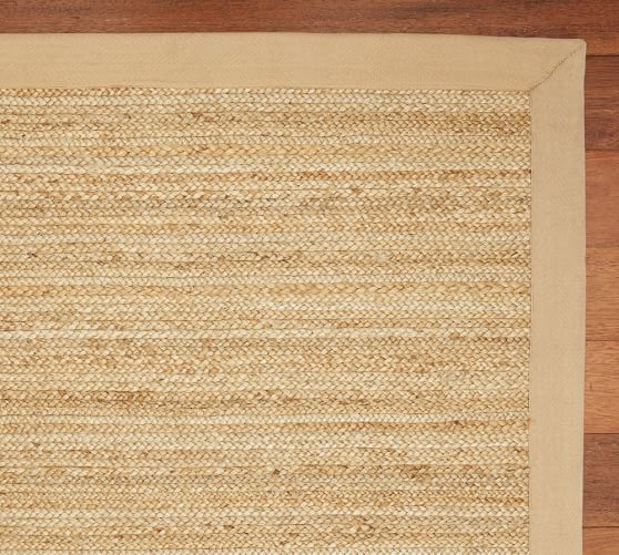 ColorBound FlatBraided Jute Rug Straw Pottery Barn