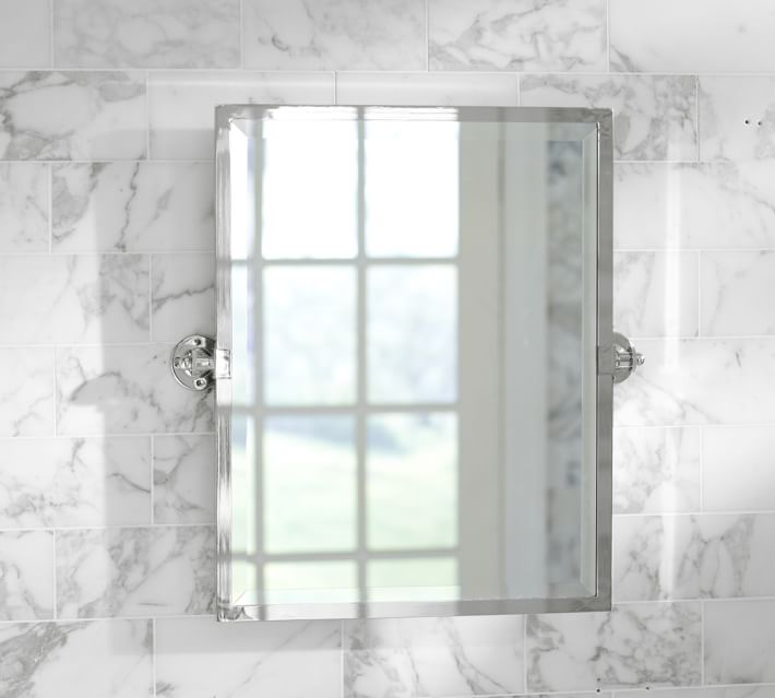 Bathroom Mirrors That Tilt kensington pivot rectangular mirror | pottery barn Bathroom Mirrors That Tilt kensington pivot rectangular mirror | pottery barn
