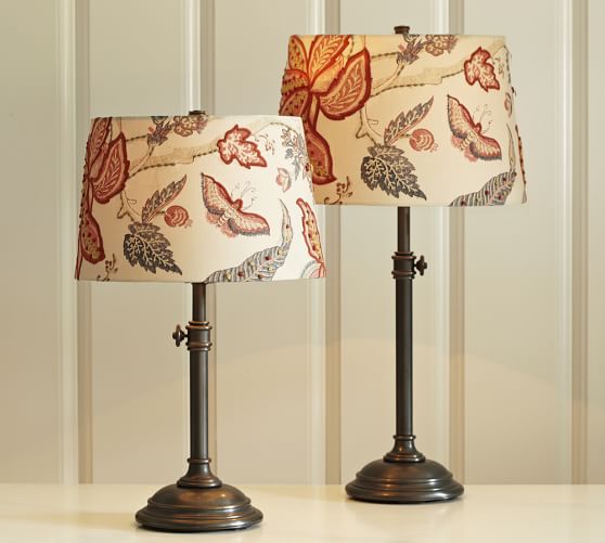 Guiliana Palampore Embroidered Tapered Drum Lamp Shade Pottery Barn