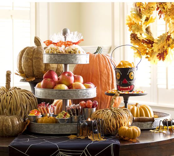 Woven Rattan Pumpkin Pottery Barn