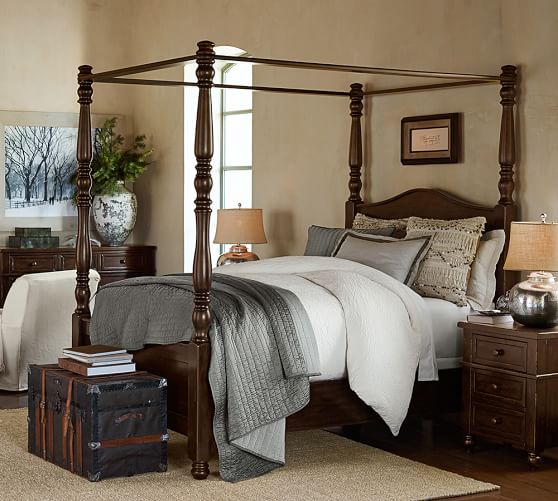 Cortona Canopy Bed Pottery Barn