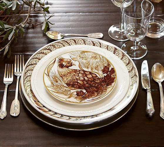 Feather Grand Plates Pottery Barn