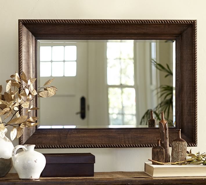 Framed Beveled Bathroom Mirrors oxford mirror | pottery barn Framed Beveled Bathroom Mirrors oxford mirror | pottery barn