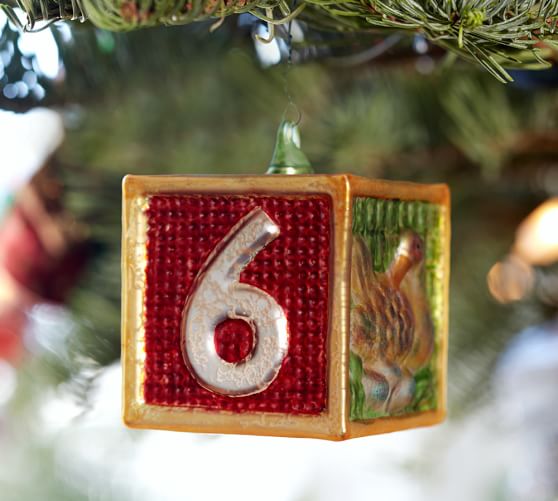twelve days of christmas ornament set pottery barn twelve days of christmas ornament set pottery barn