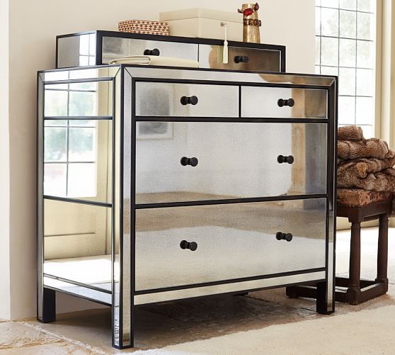 Marnie Mirrored Dresser Pottery Barn
