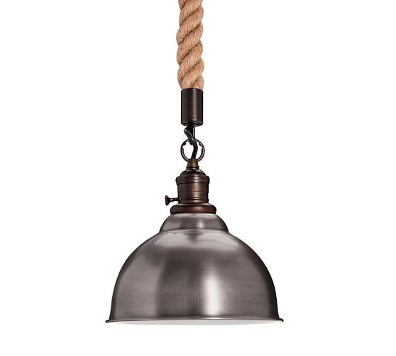 PB Classic Pendant Rope Kit Pottery Barn