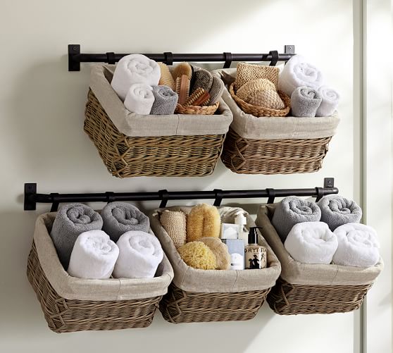 Build Your Own Hannah Basket Wall System Pottery Barn