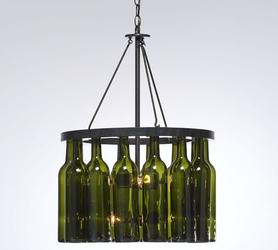 Wine Bottle Chandelier Pottery Barn