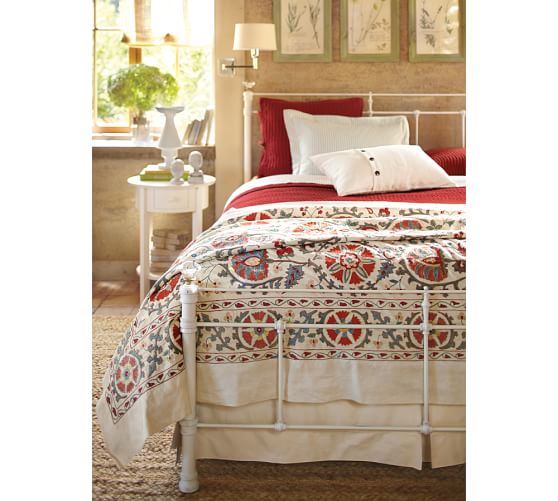PB Essential Bed Skirt Pottery Barn