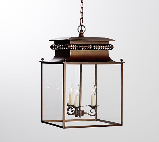 Bolton Indoor/Outdoor Lantern Pottery Barn