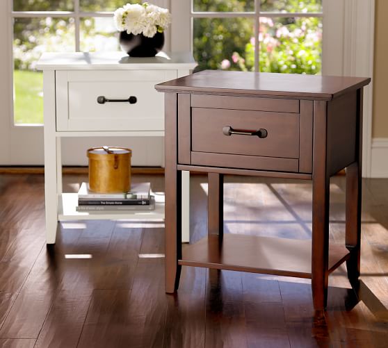 Stratton Bedside Table Pottery Barn