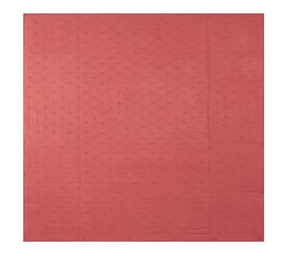 Silk Jersey Quilt & Sham Pottery Barn