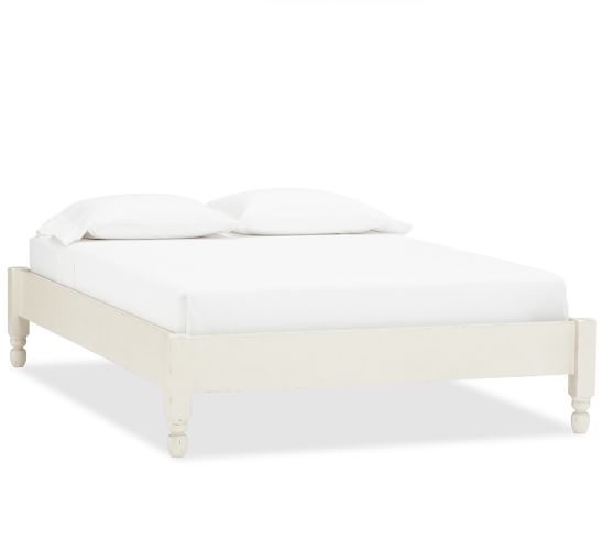 White Platform Bed Frames addison platform bed | pottery barn White Platform Bed Frames addison platform bed | pottery barn