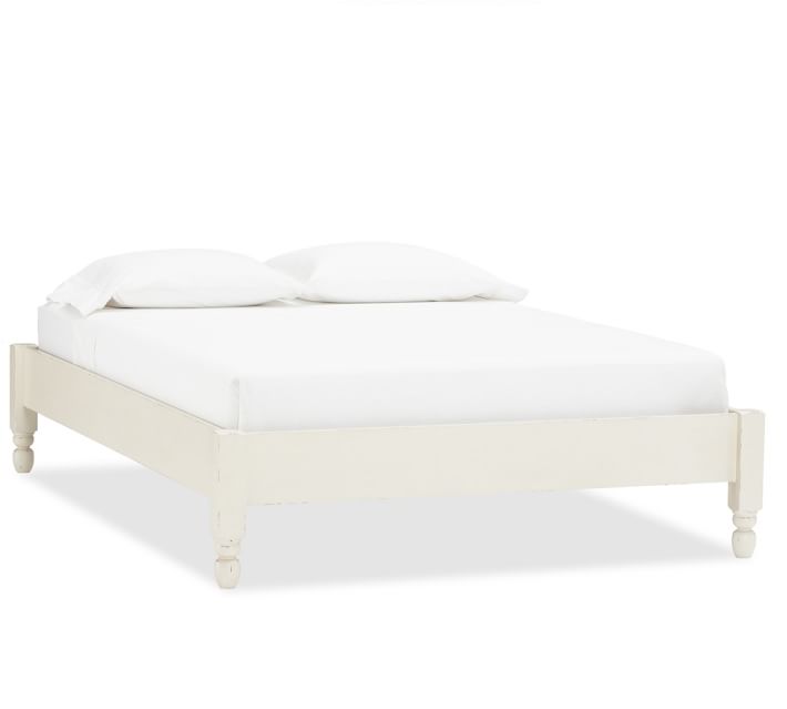 White Platform Bed Frames addison platform bed | pottery barn White Platform Bed Frames addison platform bed | pottery barn