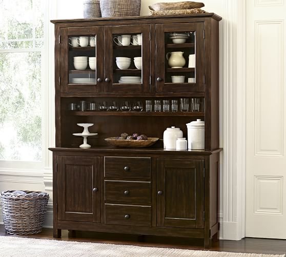 Benchwright Buffet & Hutch Pottery Barn