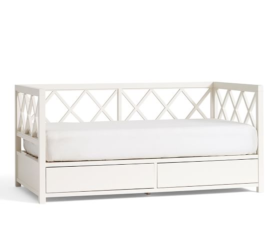 Clara Lattice Storage Daybed Pottery Barn Scroll to Previous Item - Clara Lattice Storage Daybed Pottery Barn