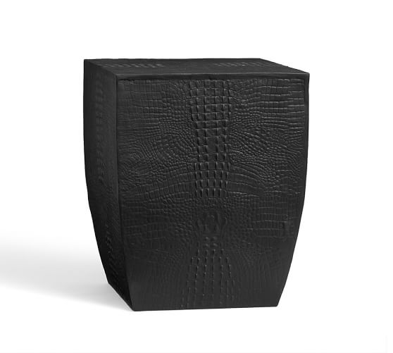 Ken Fulk Cast Metal Crocodile Side Table Pottery Barn