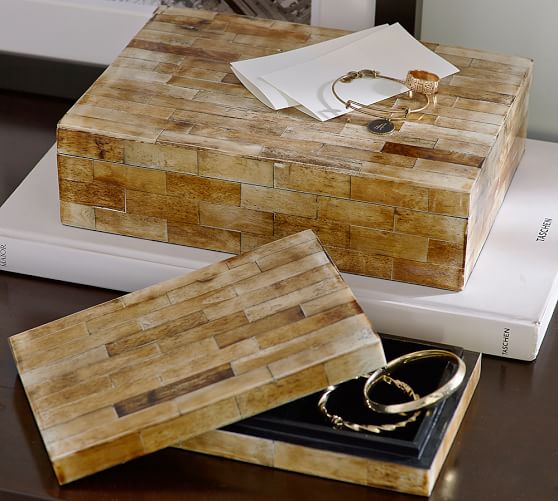 Decorative Bone Boxes Pottery Barn