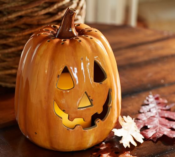 Jack O'Lantern Luminary Pottery Barn