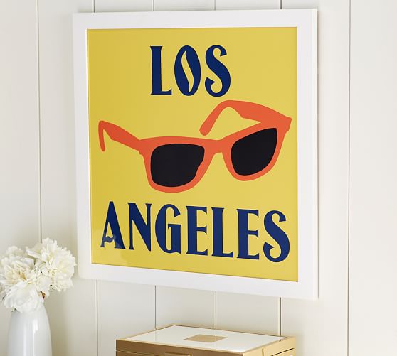 Los Angeles Framed Print Pottery Barn