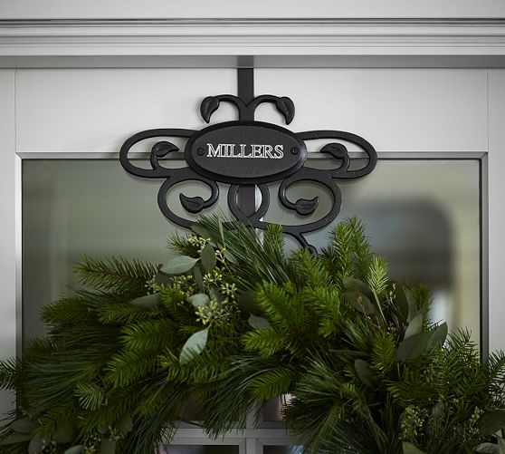 Scroll Wreath Hanger Pottery Barn